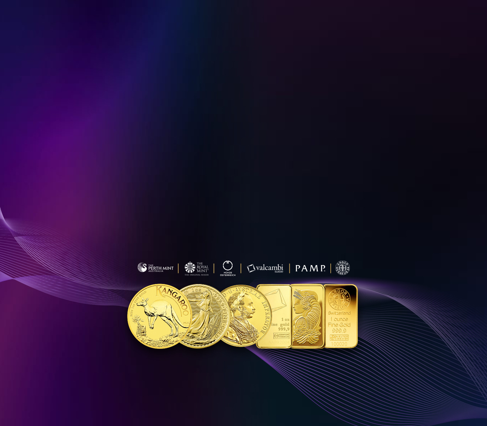 delivery from all gold refineries